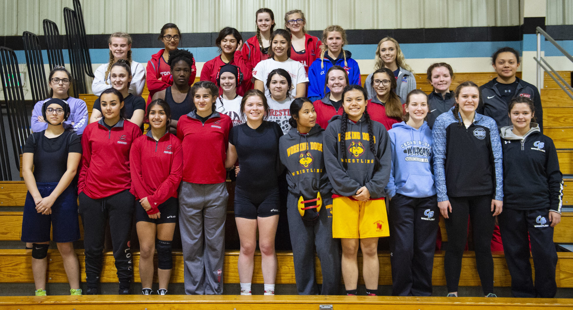 West Point-Beemer girls wrestling, 2.02